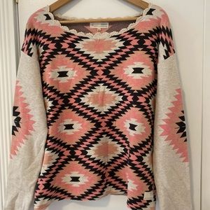 Odd Molly Women’s Cropped Sweater Size L